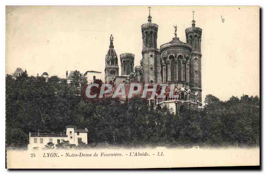 CPA Lyon Notre Dame de Fourviere L'Abside 