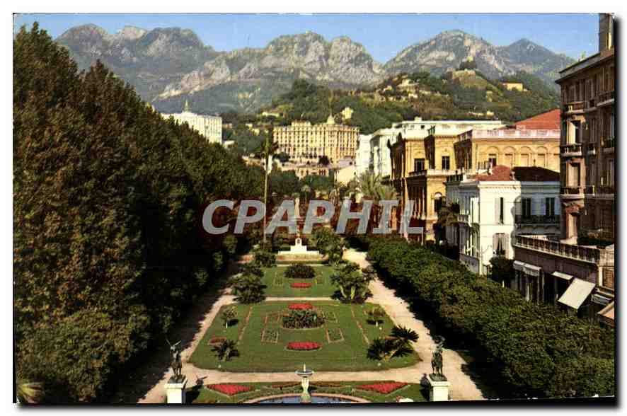 CPA Menton AM Les jardins du Casino 