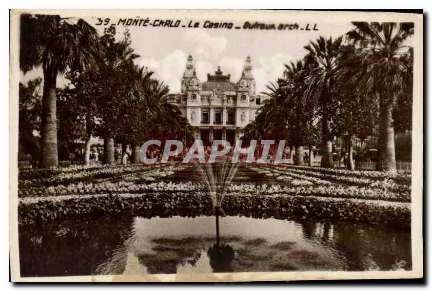 CPA Monte Carlo Le Casino Outroux arch 