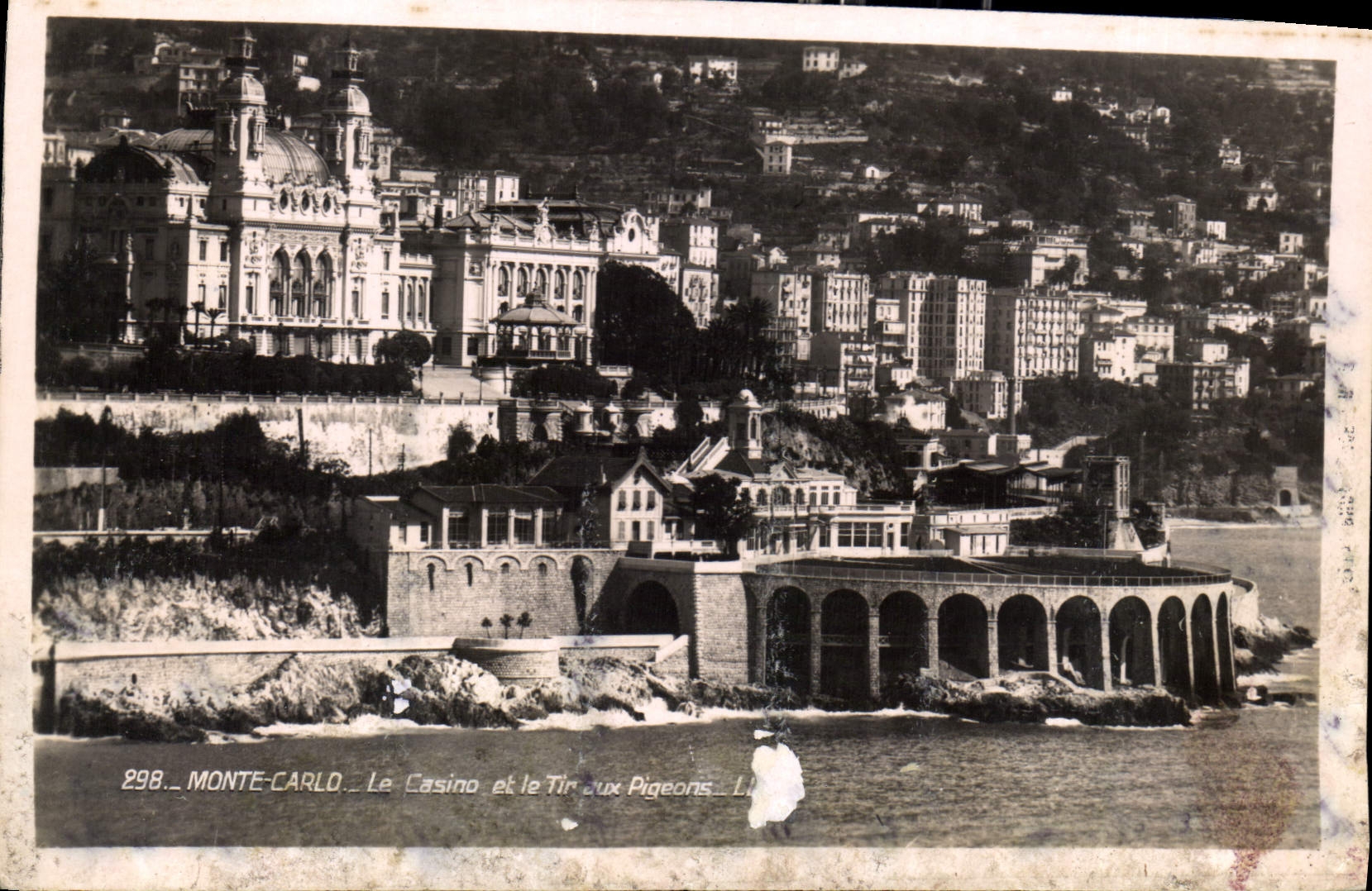 Monte-Carlo — Le Casino et le Tir aux Pigeons — Les Belles Éditions Françaises, Nice