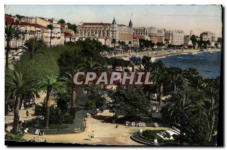 Cannes — Les Jardins et les Hôtels sur la Croisette — L. Gilletta & Cie