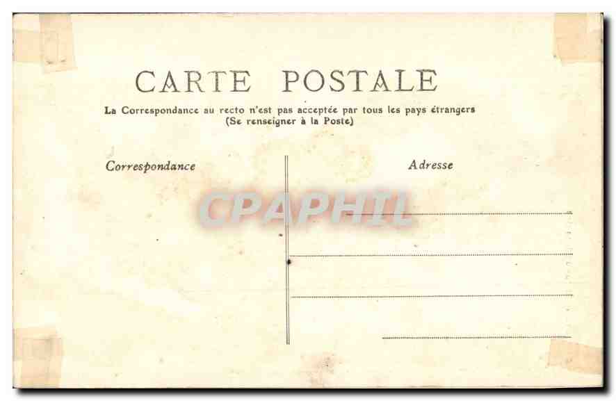 CPA Lyon Statue de Jacquard  — Verso