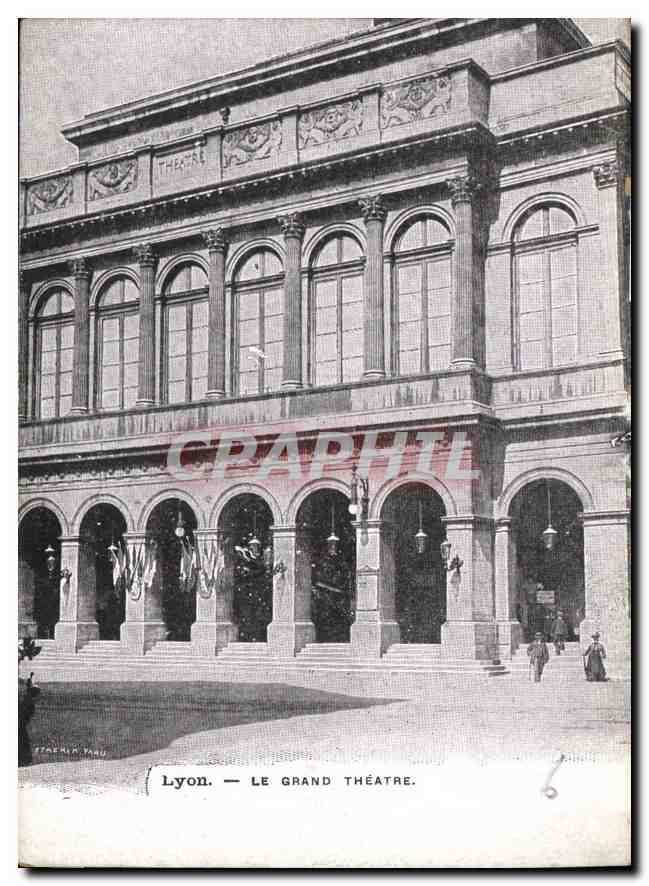 CPA Lyon Le Grand Theatre 