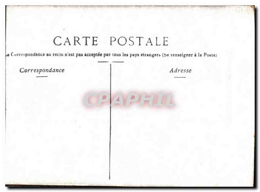 CPA Lyon Le Grand Theatre  — Verso