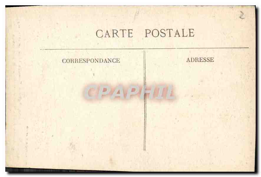 CPA Lyon Ancienne Eglise de Fourviere erigee en 1630  — Verso