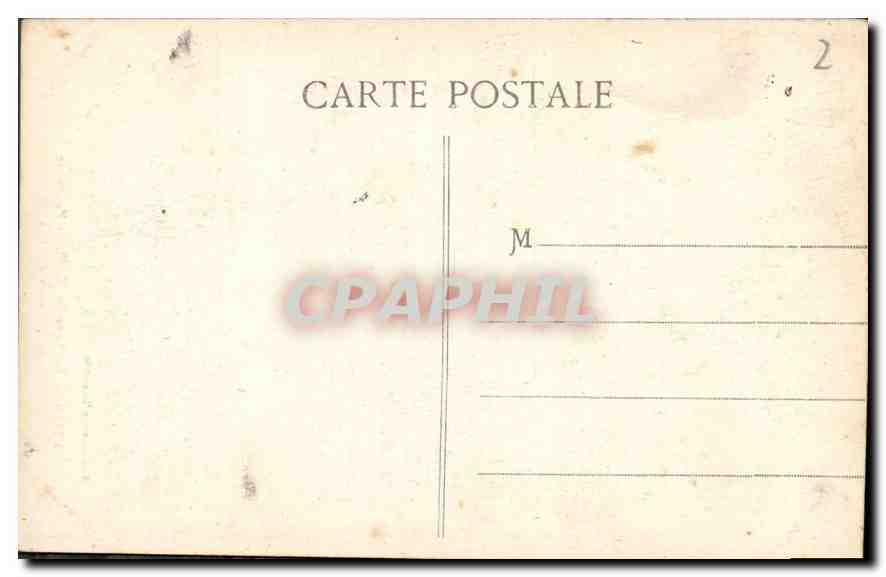 CPA Lyon Basilique de ND de Fourviere Lion — Verso