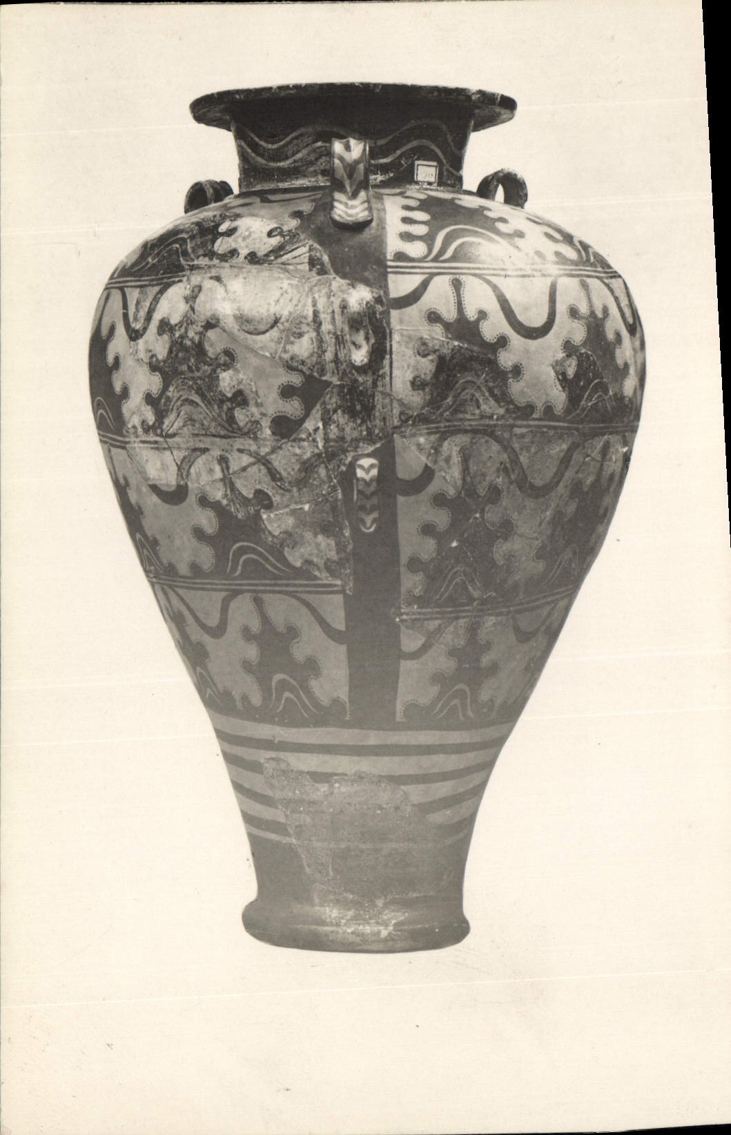CPA Musee National d'Athenes Vase de Style Cretois du Palais Trouve a Cacovatos 