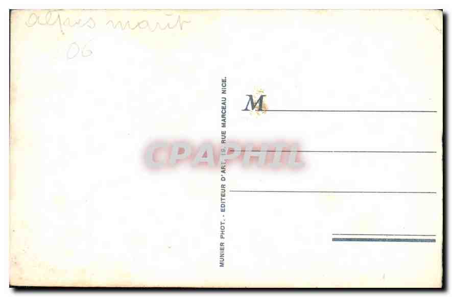 Monte-Carlo — Le Casino et les Jardins — RM — n°203 — Rückseite