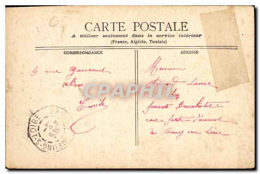 Monte-Carlo - Les Terrasses - Vue sur le Cap Martin — éditeur Stafleu & Cie, n° 64 — Rückseite