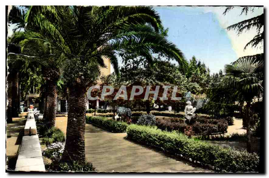 CPA Cote d'Azur Villefranche sur Mer Les Jardins 