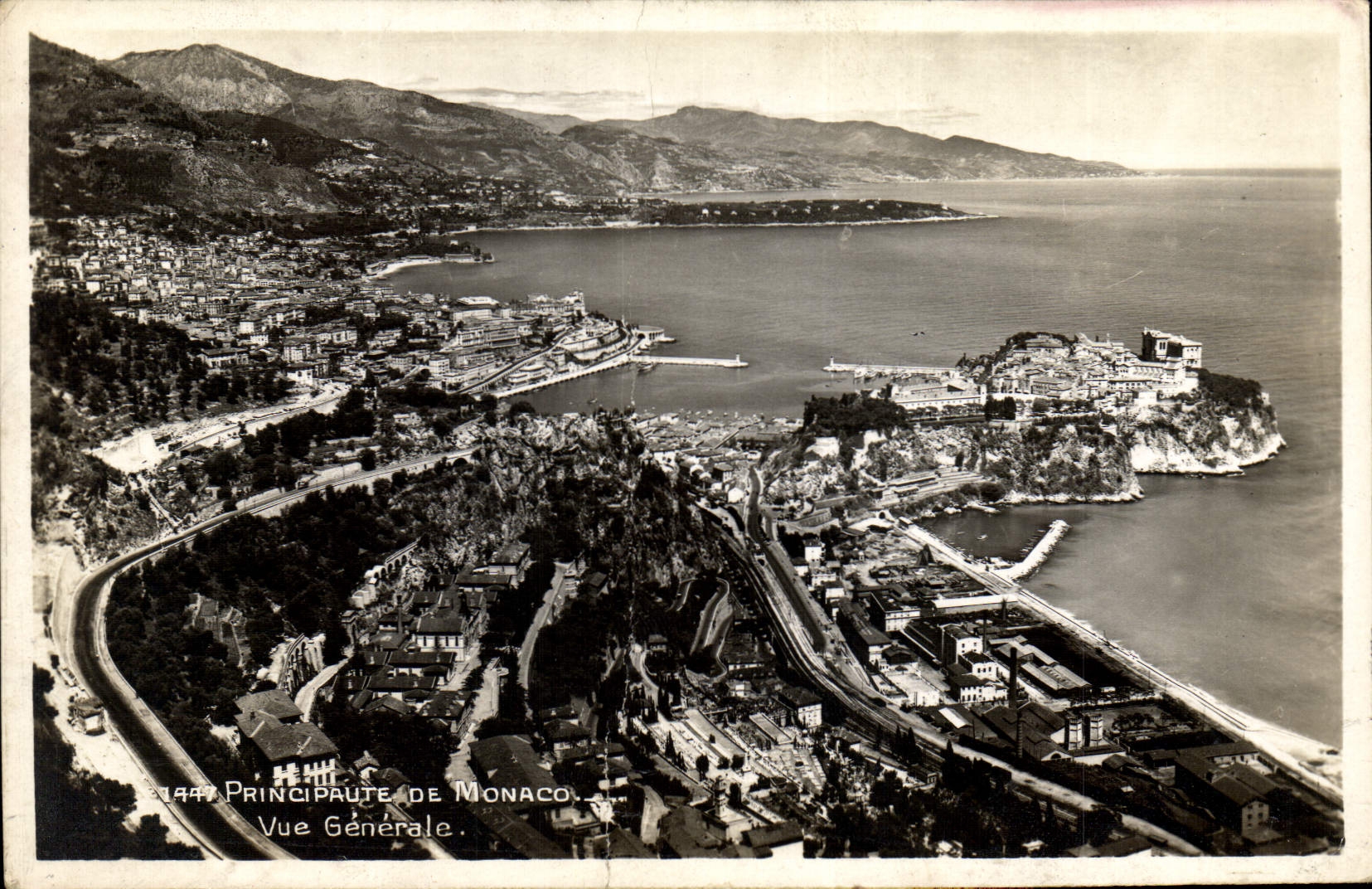 CPA Principaute de Monaco Vue Generale 