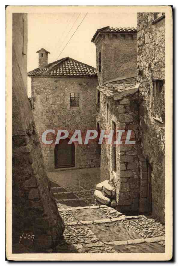 CPA Cote d'Azur Eze Alpes Maritimes Vieille Maison 