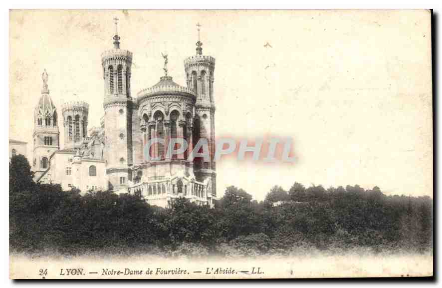 CPA Lyon Notre Dame de Fourviere L'Abside 