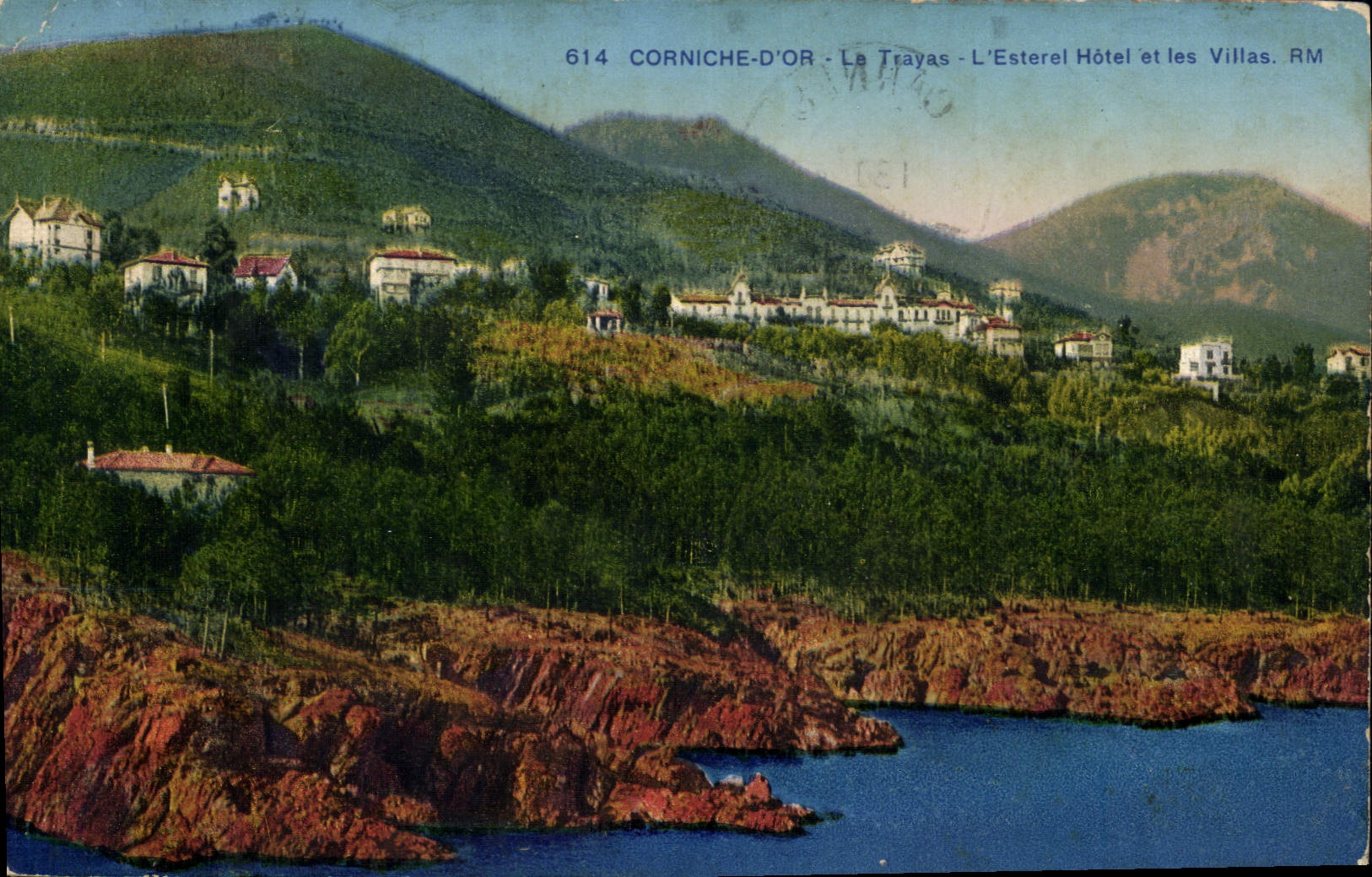CPA Corniche d'Or Le Trayas L'Esterel Hotel et les Villas 