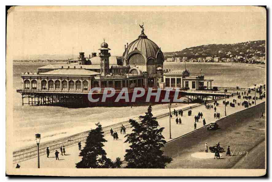 CPA Nice Alpes Maritimes Palais de la Jetee 