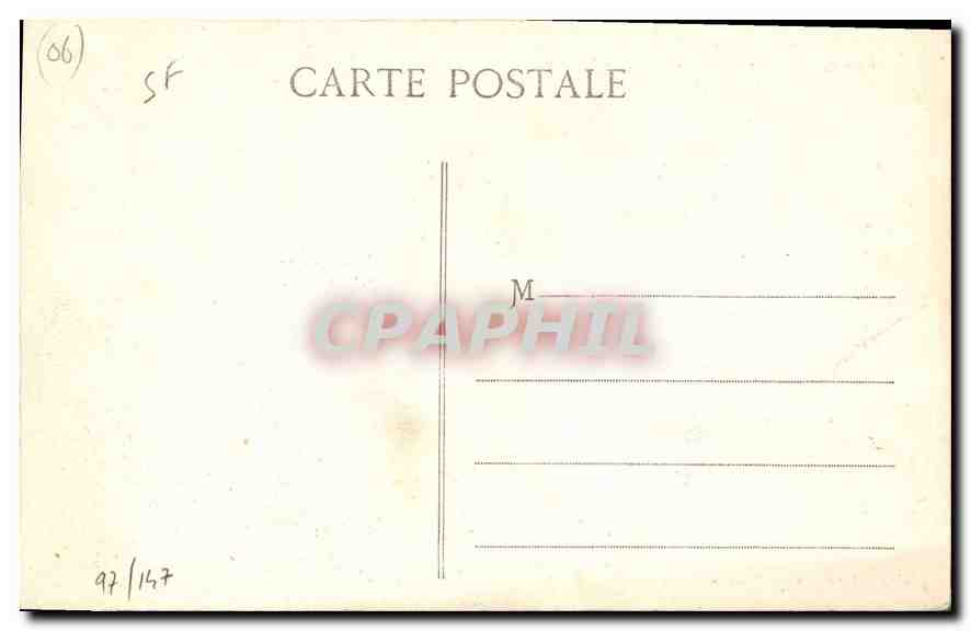 Ile St-Honorat — Abbaye de Lérins - Vieux Château — éditeur inconnu, n° 108 — Verso