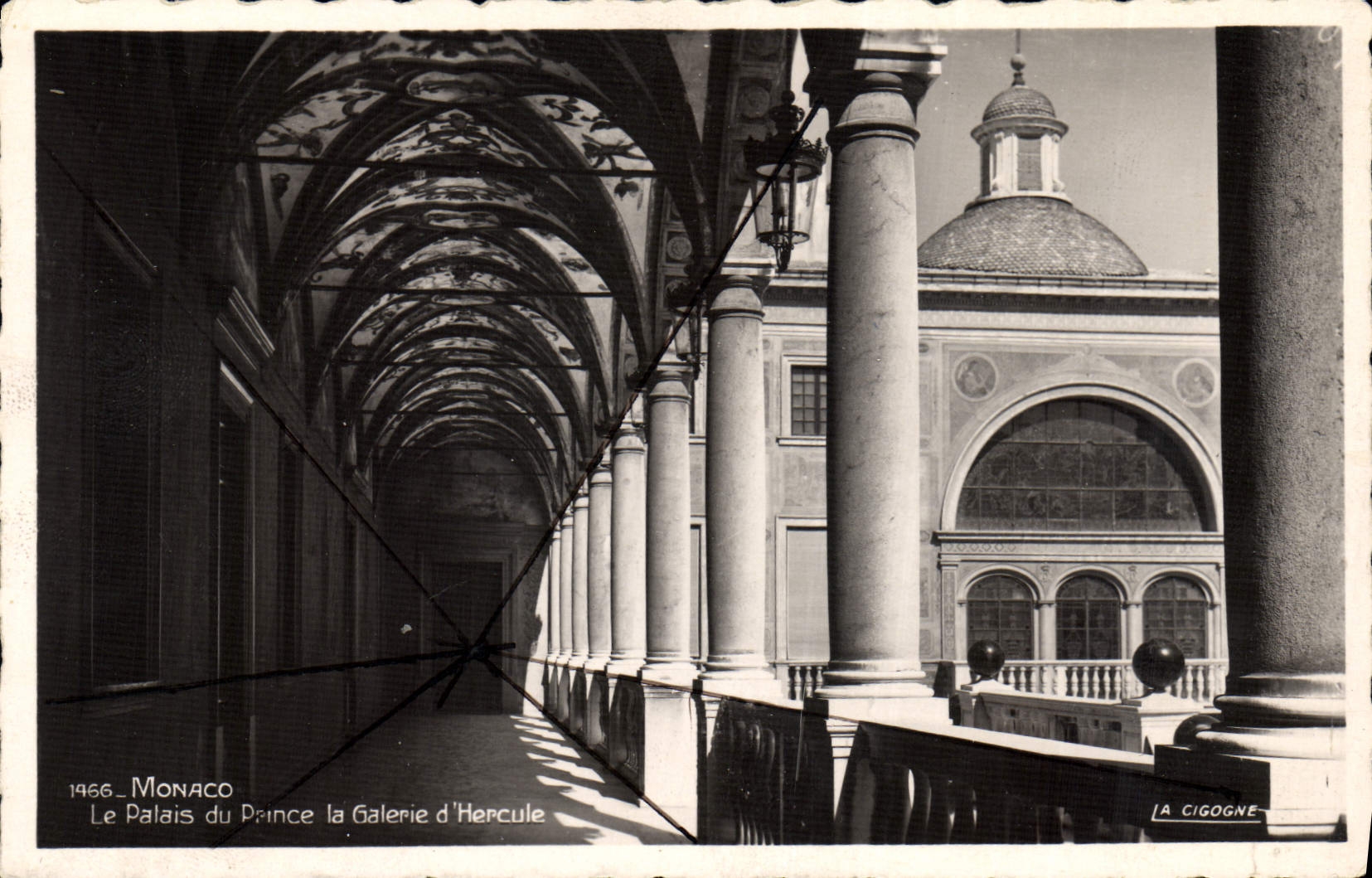Monaco - Le Palais du Prince, la Galerie d'Hercule — LA CIGOGNE
