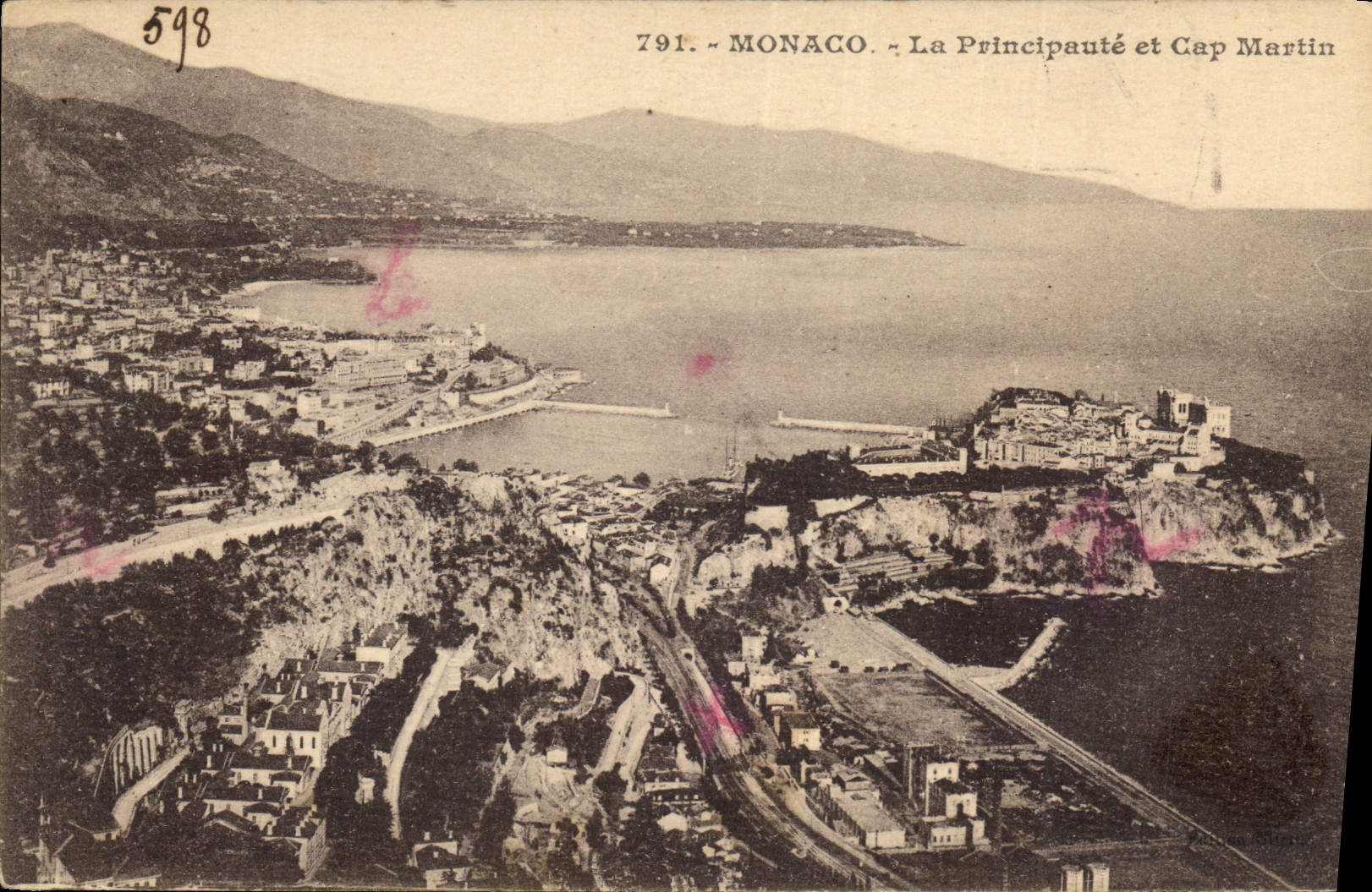CPA Monaco La Principaute et Cap Martin 