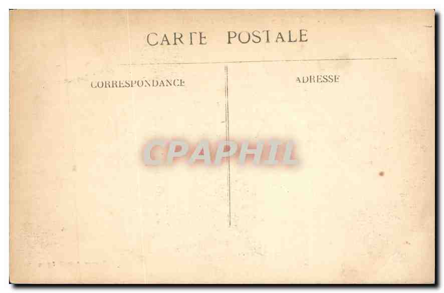 CPA Lyon Place Bellecour et Coteau de Fourviere  — Verso