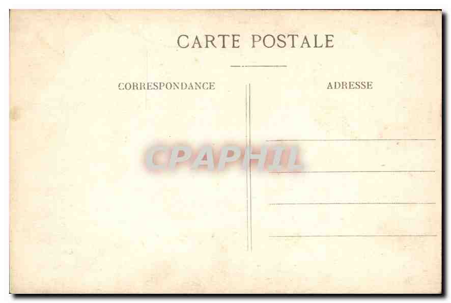 CPA Lyon Fontaine Bartholdi  — Verso
