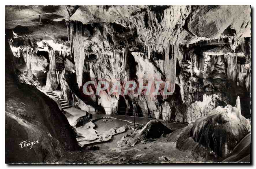 Grottes de Betharram — Salle des Lustres et Bassin des Naïades — Théocjac