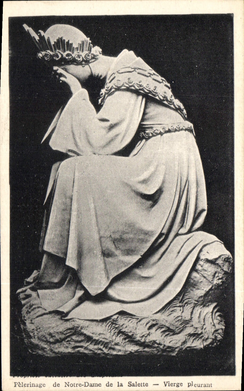 Pèlerinage de Notre-Dame de la Salette — Vierge pleurant — Sanctuaire de la Salette