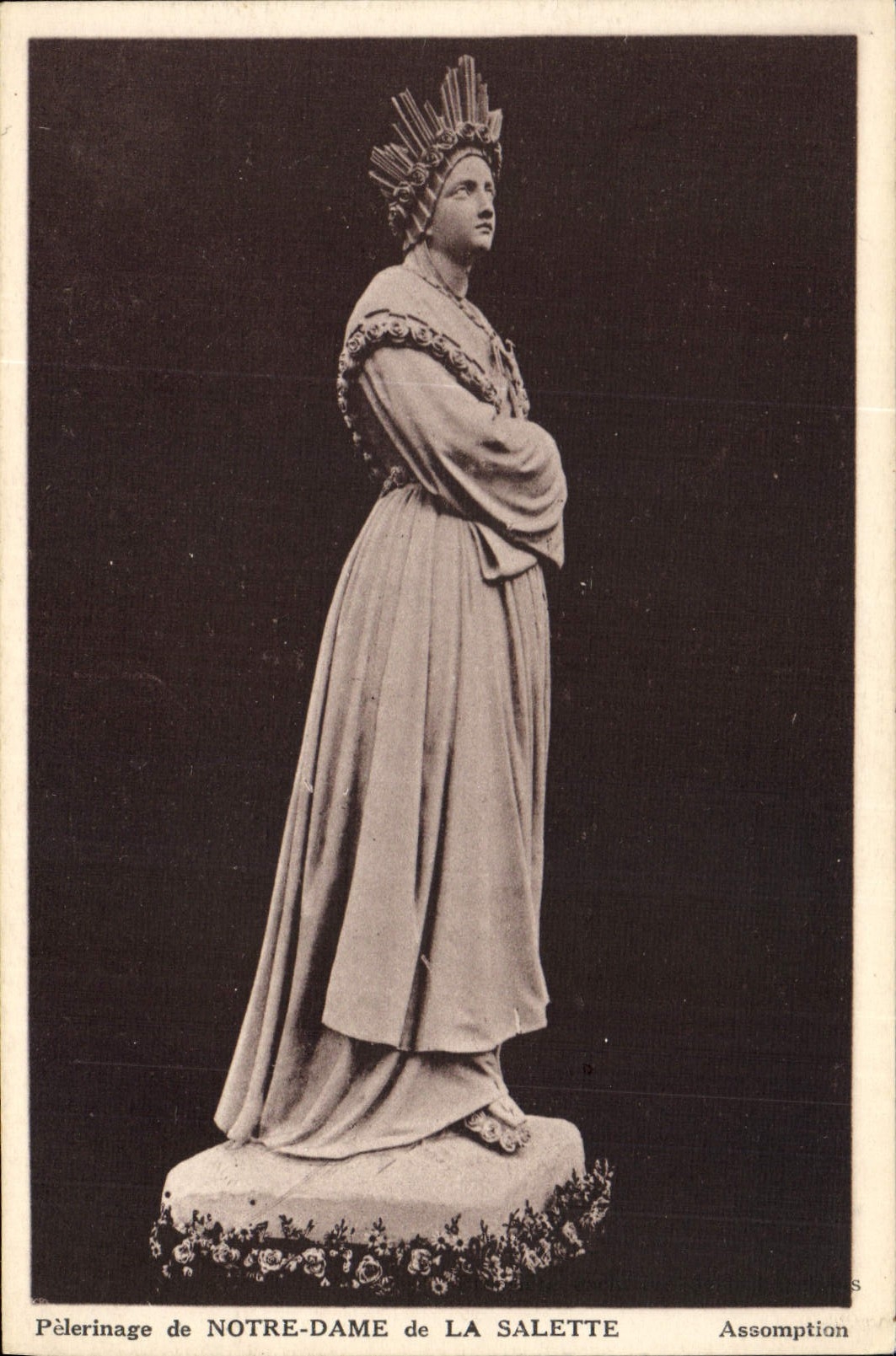 Statue de Notre-Dame de La Salette — Assomption — Pèlerinage — Sanctuaire de La Salette