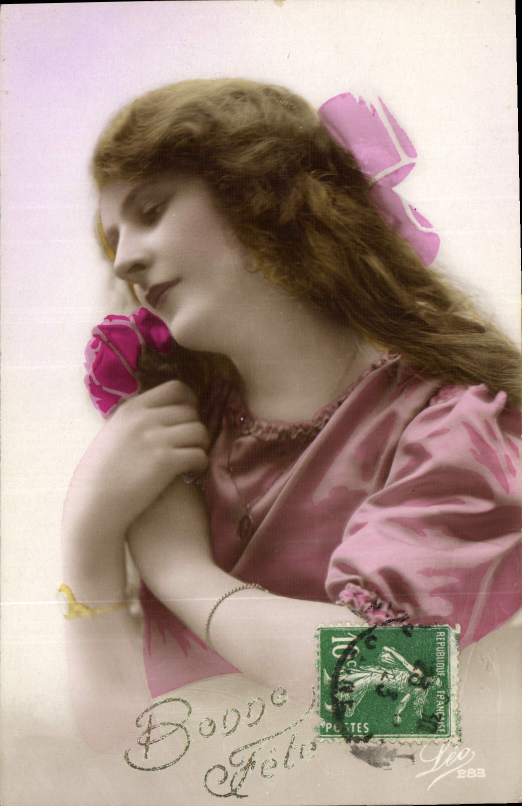 CPA Bonne Fete Femme