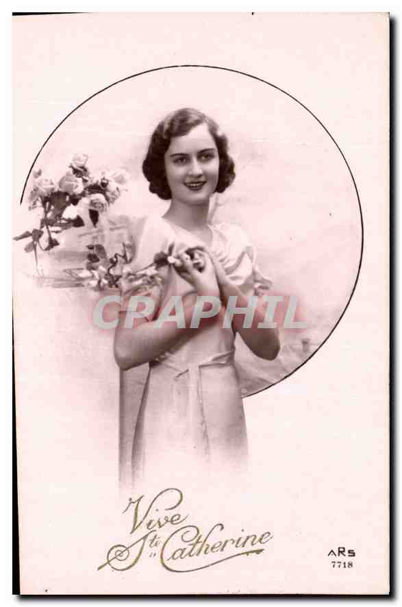 CPA Vive Ste Catherine Femme