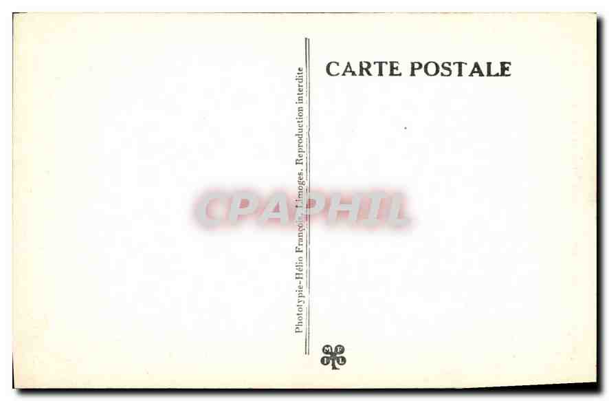 CPA Barrage nature du Lac superieur et Stalagmites excentriques  — Verso