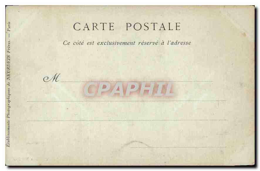 CPA La Jetee un jour de Tempete Phare — Verso