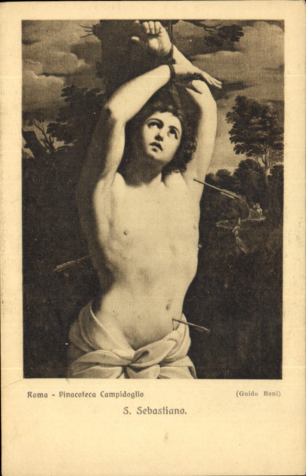 CPA Roma Pinacoteca Campidoglio S Sebastiano 