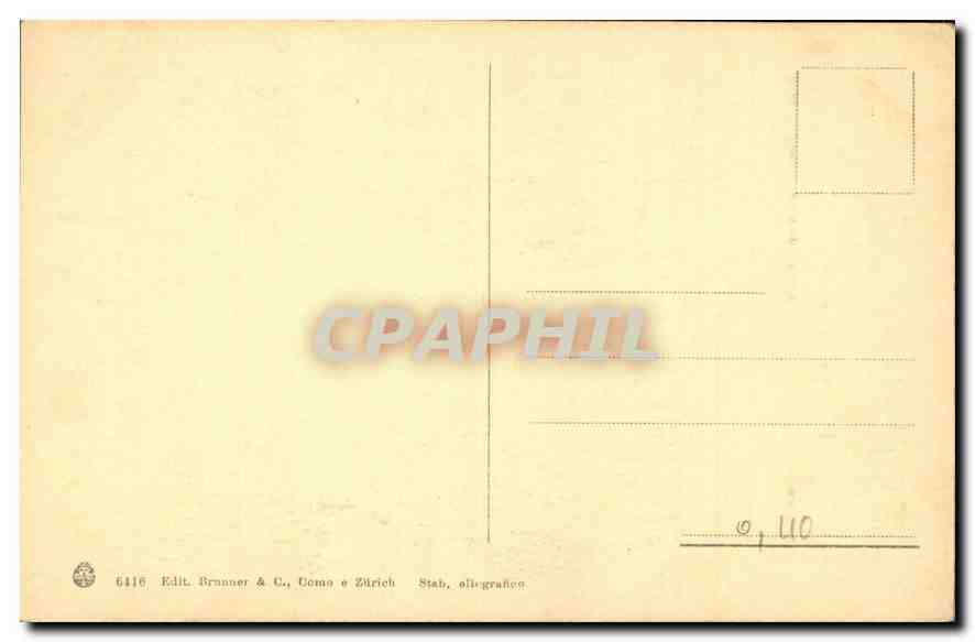 CPA Roma Pinacoteca Campidoglio S Sebastiano  — Verso