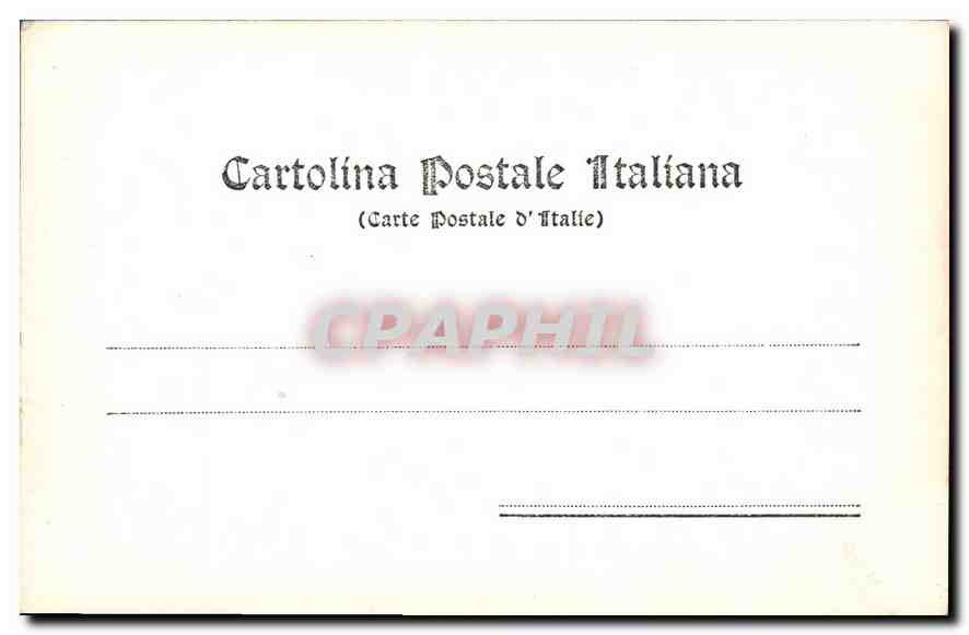 CPA Roma Pinacoteca Vaticana Comunione di S Girolamo  — Verso
