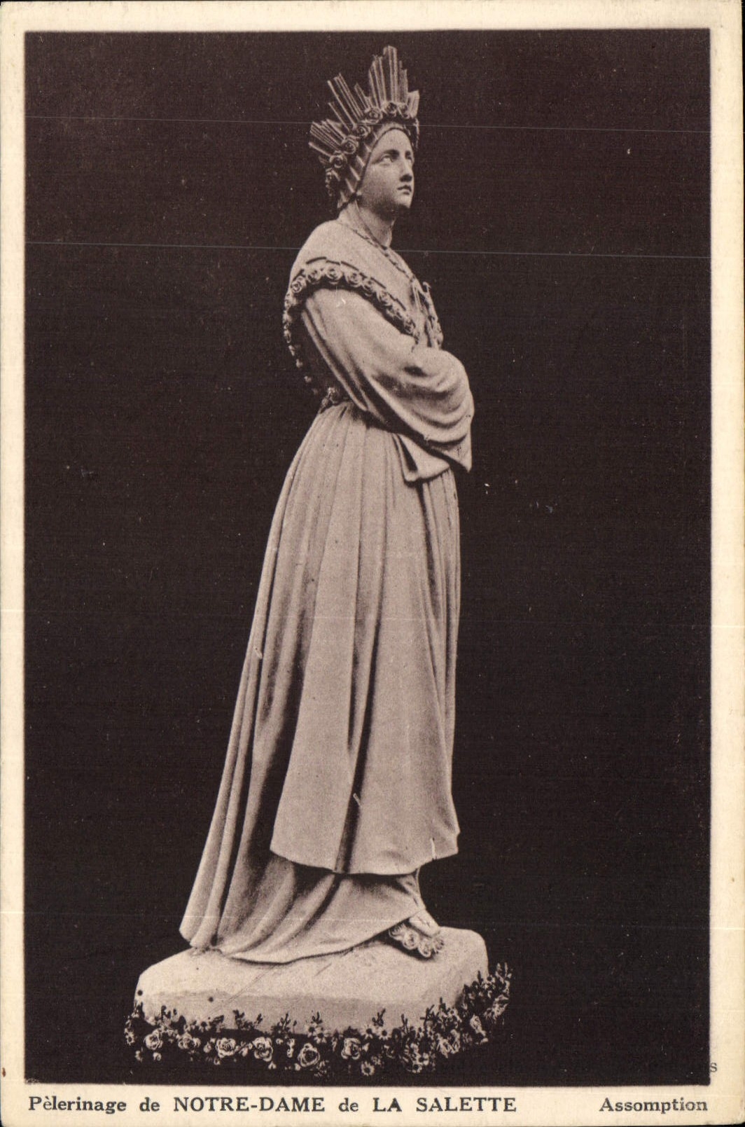 Statue de Notre-Dame de La Salette — Assomption — Sanctuaire de La Salette