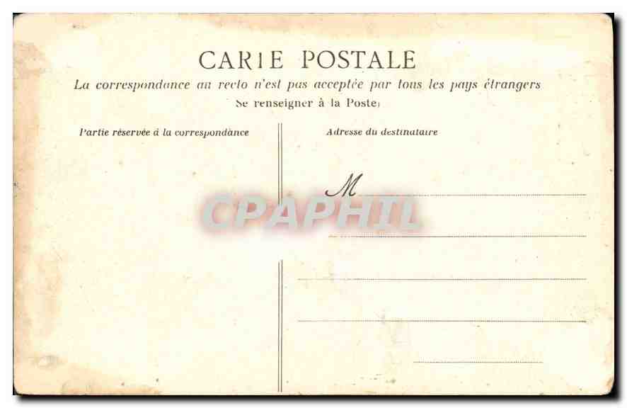 CPA Cote d'Emeraude Les Bords de la Rance  — Rückseite