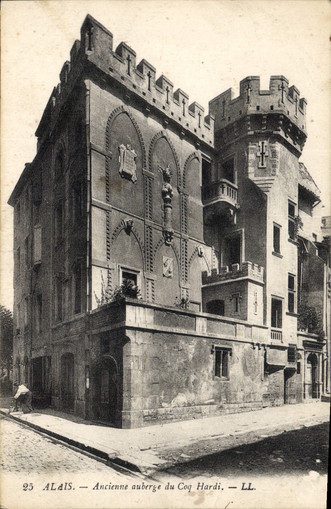 Alais — Ancienne auberge du Coq Hardi — LL.