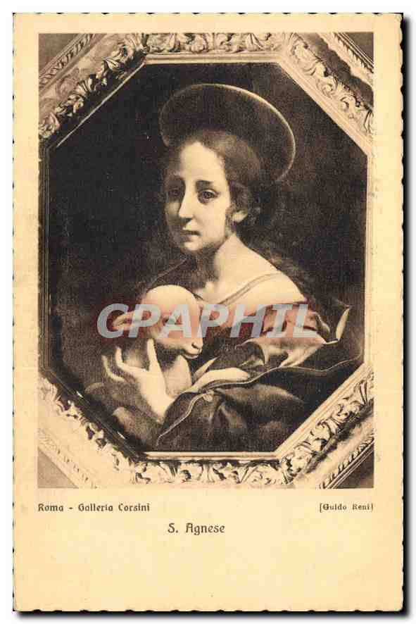 CPA Roma Galleria Corsini S Agnese 