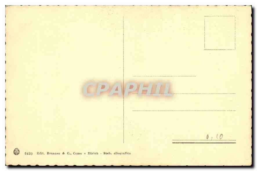 CPA Roma Galleria Corsini S Agnese  — Verso