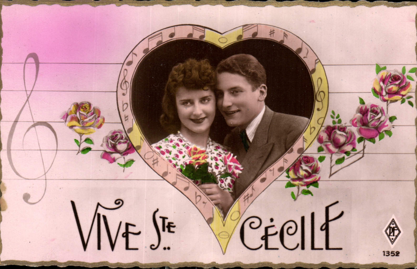 CPA Vive Ste Cecile Femme