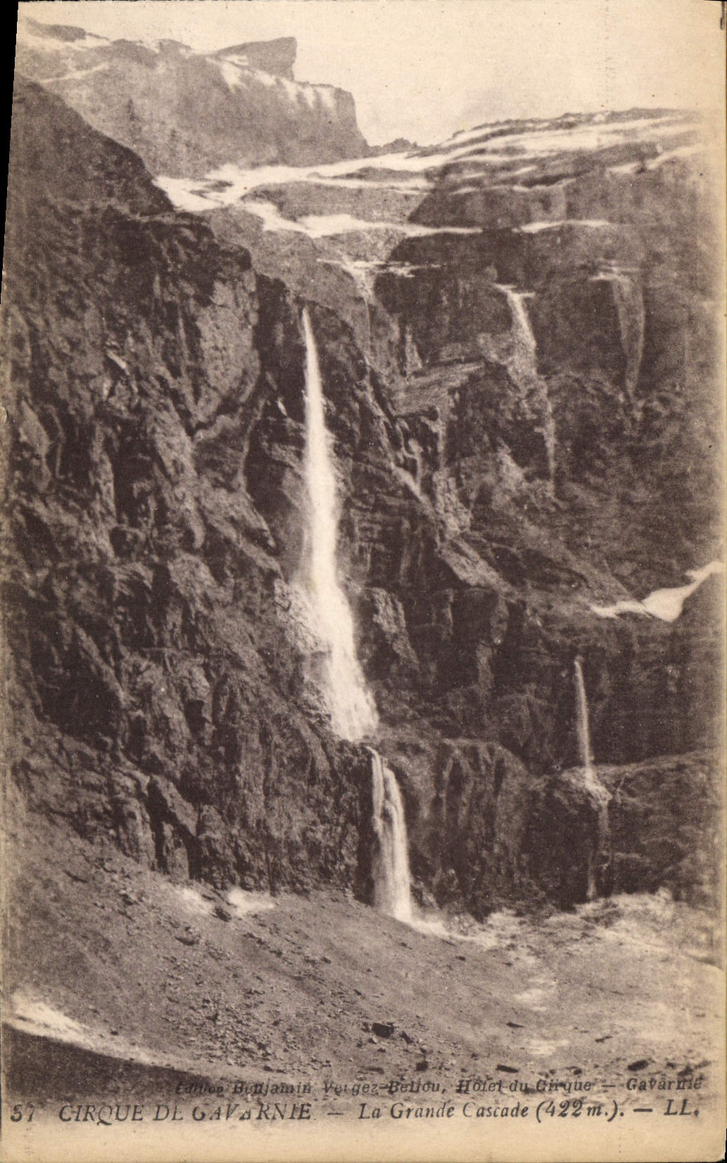CPA Cirque de Gavarnie La Grande Cascade 