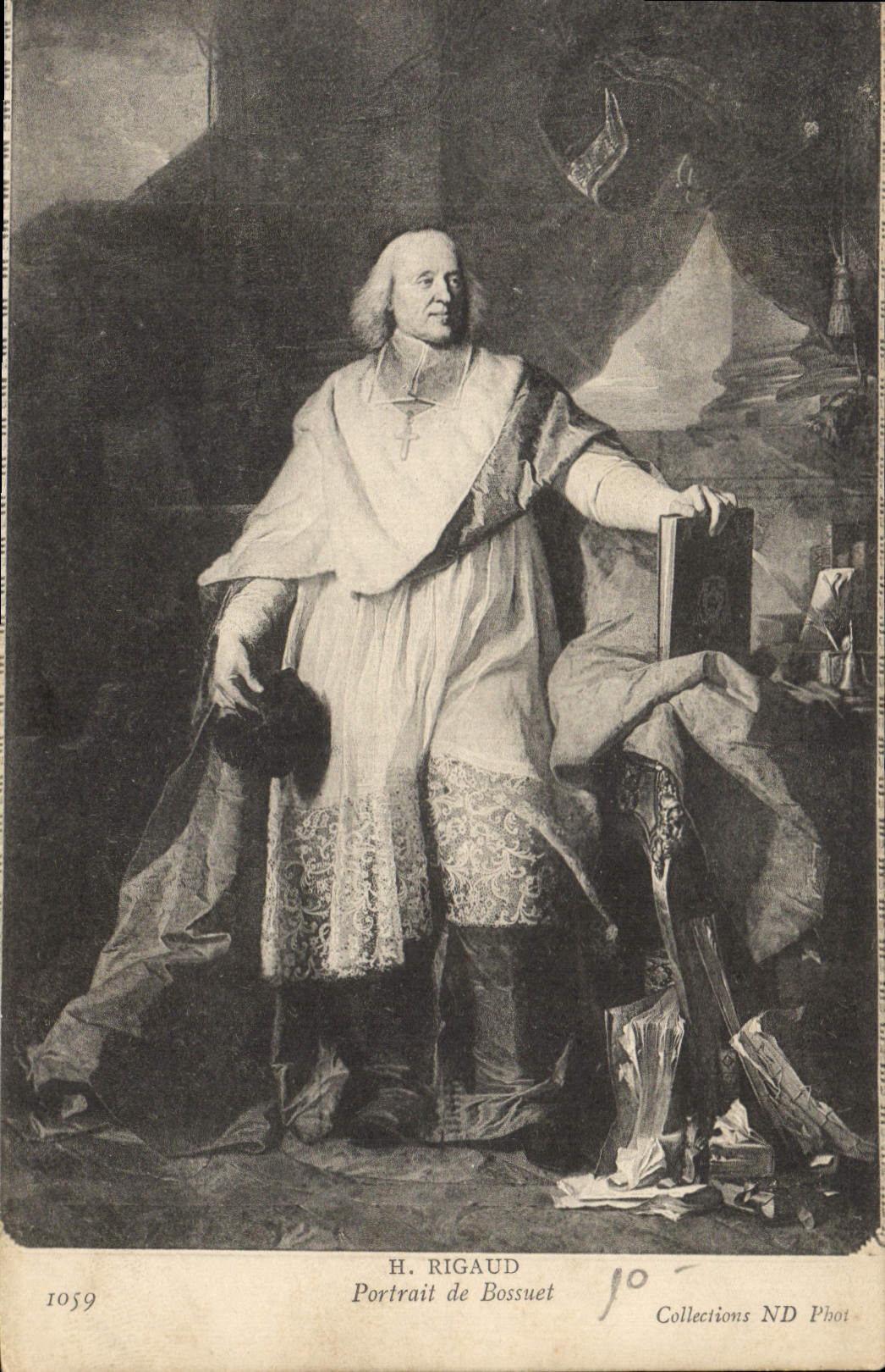 CPA Rigaud Portrait de Bossuet 
