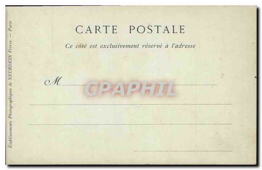 CPA Rigaud Portrait de Bossuet  — Rückseite