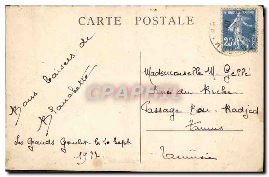 Vallée de la Bourne - La Grotte de Goule Blanche — Paul Boyer, Romans, T. 4 62 — Verso