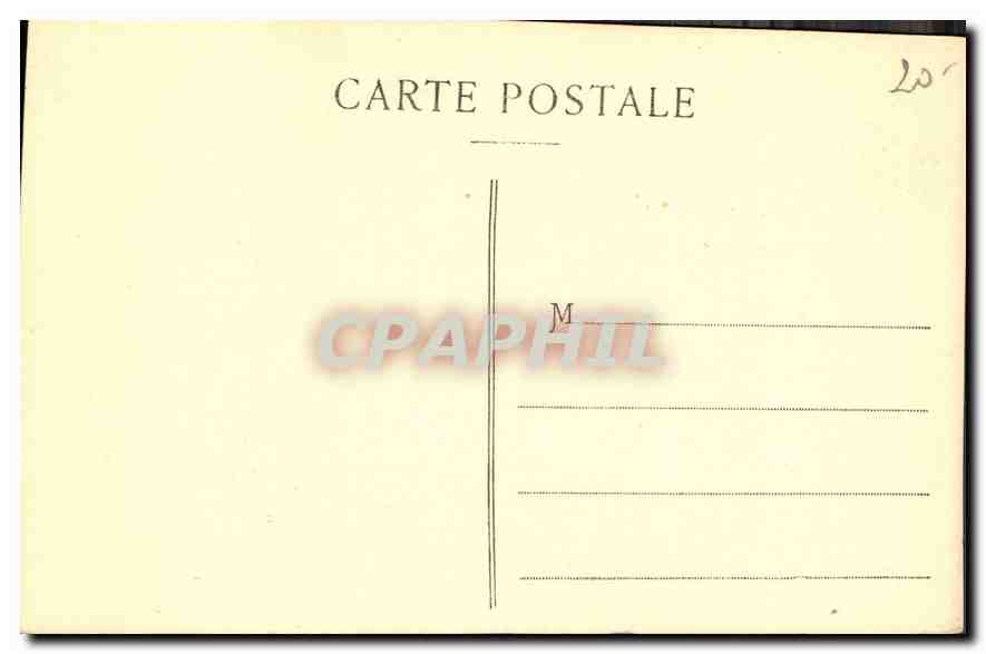 CPA Collection de la Fucosine l'Occupation  — Verso
