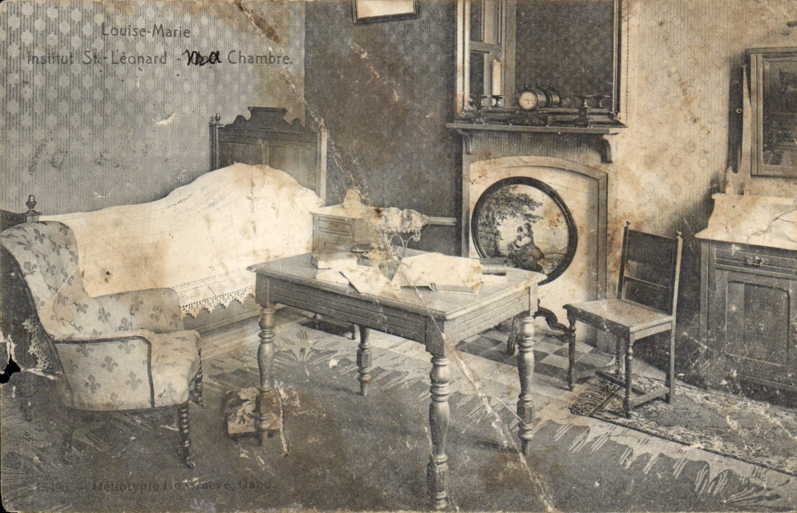 CPA Louise Marie Institut St Leonard Chambre 