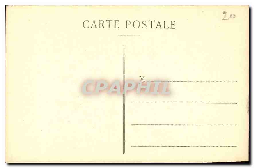 CPA Colection de la Faucine Le Dejeuner Anglais  — Verso