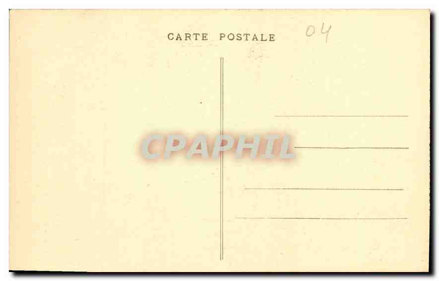 CPA Le Graud Canon du Verdon Canon de l'Artuby vers la Mescla  — Verso