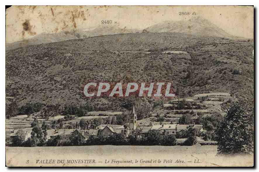 CPA Vallee du Monestier Les Freysinnet le Grand et le Petit Aera 