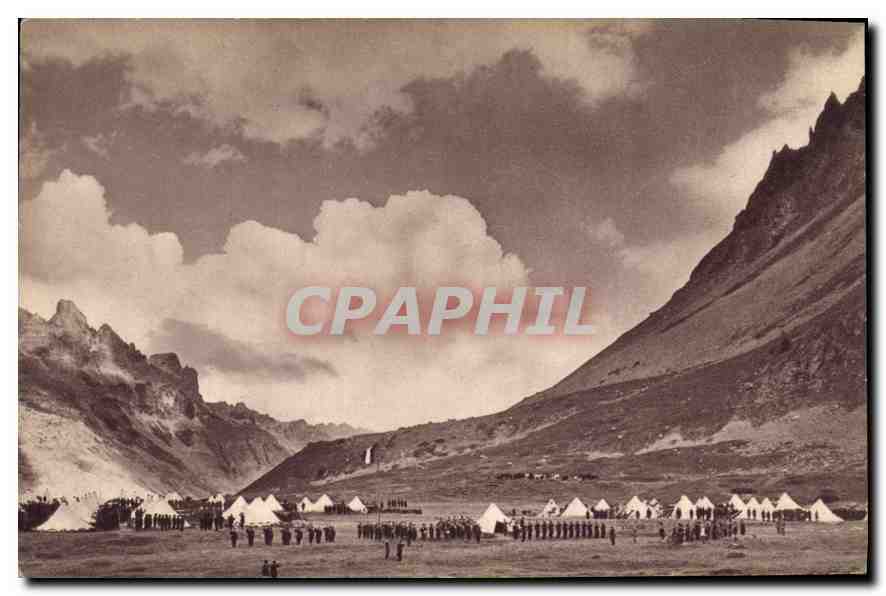 CPA Bivouac en Montagne Chasseurs alpins